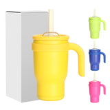 25 Pack 50 Pack 14oz Colorful Kids Tumblers School Mugs with Leak Proof Lids_GGblanks