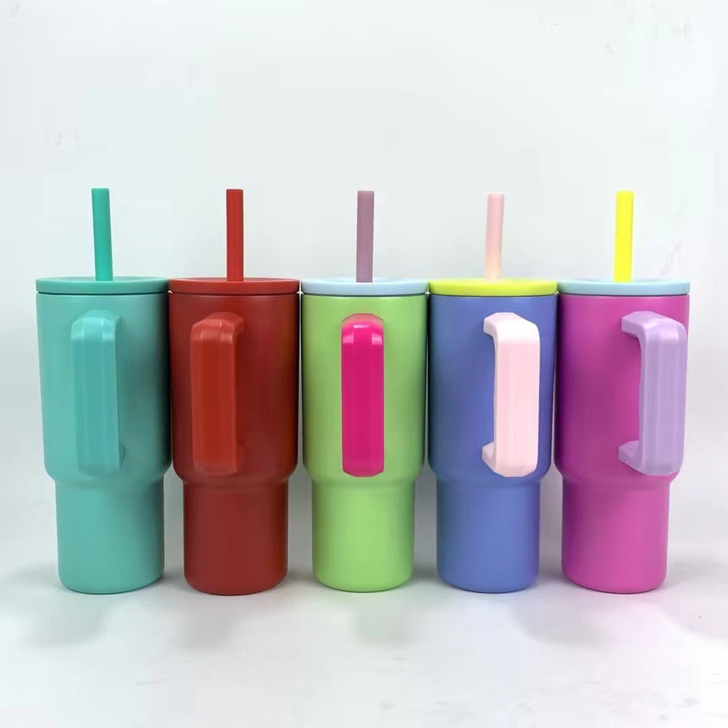 China Warehouse 20oz/30oz Leak Proof Lid Hydro Jug Style Powder Coat Travel Tumblers for Laser Engraving_GGblanks