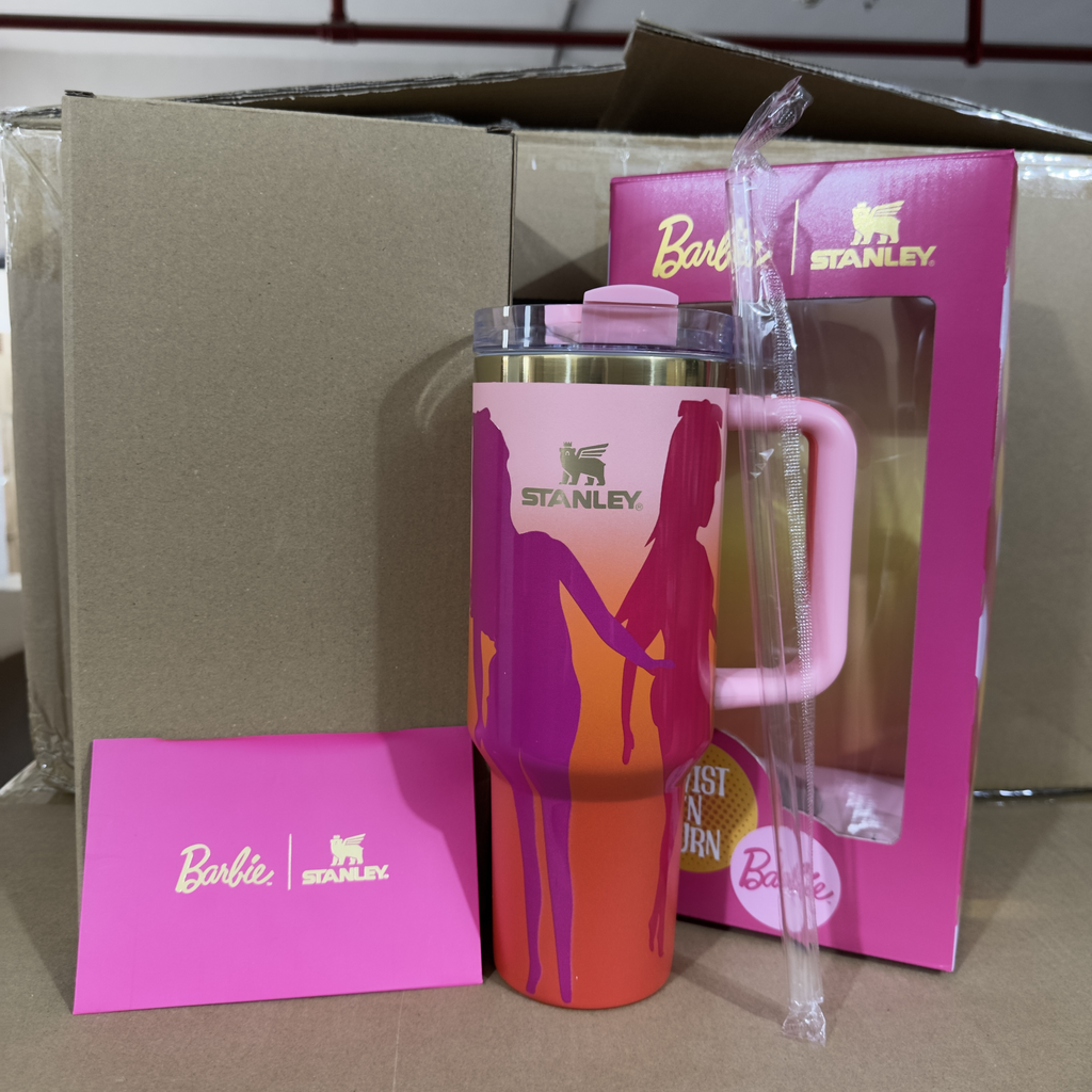 20 Pack 40oz Dream Barbie Collection Stanley-Style Quencher Tumbler_GGblanks