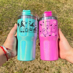 100 Pack 20oz Kids Shimmer Sparkly Stanley Tumblers for Sublimation_GGblanks