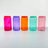25 Pack 50 Pack 16oz Jelly Sublimation Glass Cans in Sweet Candy Colors_GGblanks