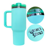 20 Pack 40oz Black Underneath Black Plated Black/Red/Pink/Blue/Light Pink/White/Yellow/Orange Tumblers for Laser Engraving_GGblanks