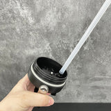 25 Pack China RTS Black White Mixed Blue Plated 30oz Flip Top Straw Water Bottle for Laser Engraving_GGblanks