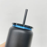 25 Pack China Warehouse 16oz Stainless Steel Cans Blue Plated 13pcs Black 12pcs White Soda Cans_GGblanks
