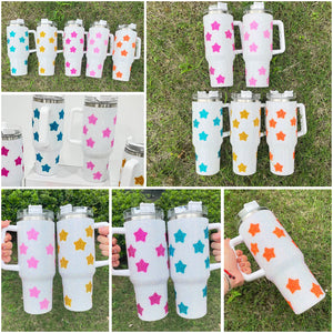 China RTS_40oz Star Bling Rhinestone Tumblers 20pcs 40BLINGSTAR_GGblanks