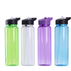 China RTS_25oz Kids Water Bottles Blank Plastic Bottles for Students for Wraps 50pcs/case_GGblanks