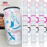 25 Pack Blank Sublimation 20oz Tumbler with Leakproof Straw Lids_GGblanks