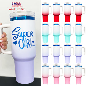 20 Pack GGblanks 40oz Black Plated/Blue Plated/Mirror Black Plated Pink/Ombre Powder Coated/Shimmer Black H2.0 Quencher Tumblers For Laser Engraving_GGblanks