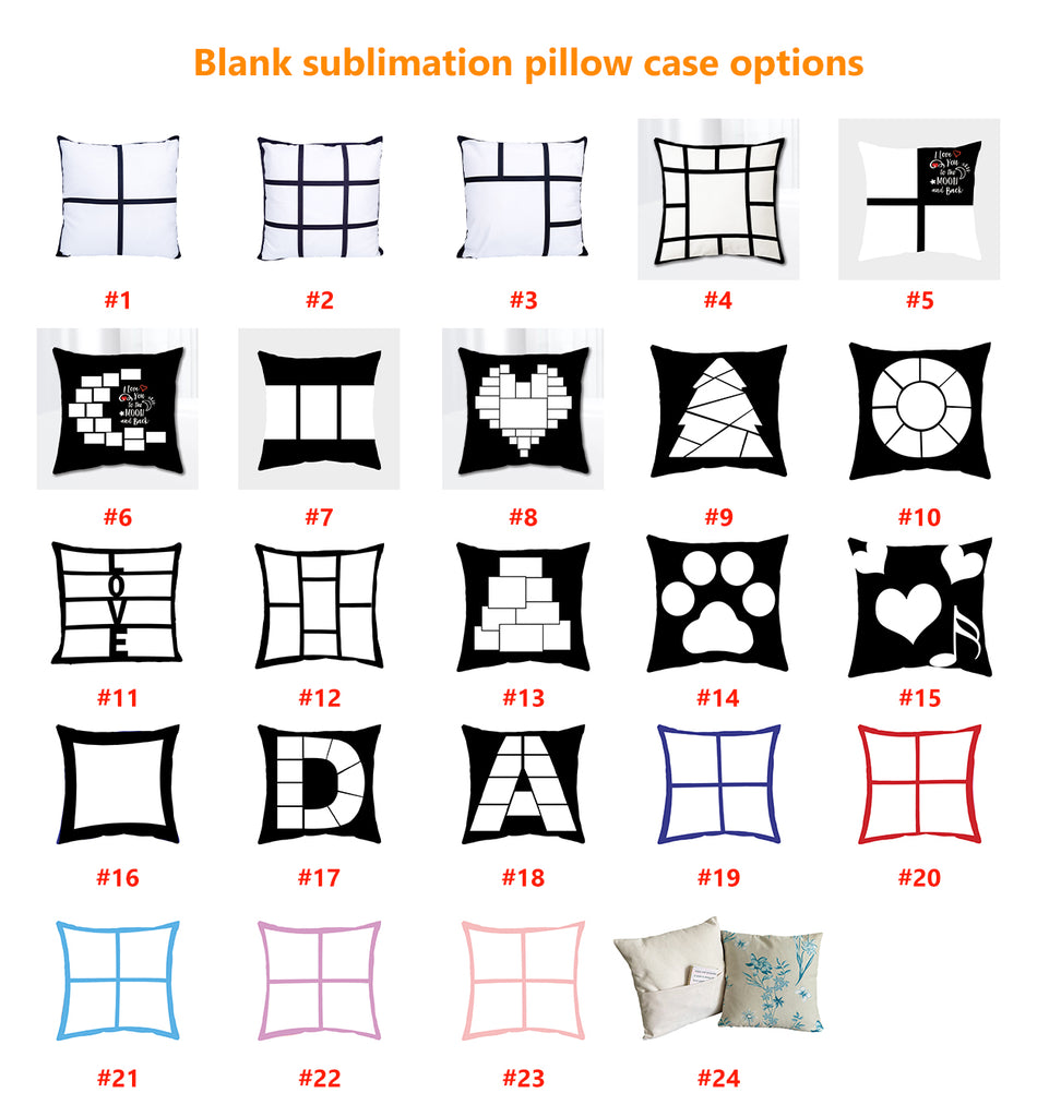 Ship from China 3-4weeks_ blank thermal sublimation sofa pillow case_50pcs_GGblanks