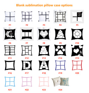 Ship from China 3-4weeks_ blank thermal sublimation sofa pillow case_50pcs_GGblanks