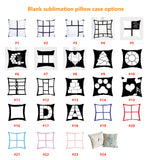 Ship from China 3-4weeks_ blank thermal sublimation sofa pillow case_50pcs_GGblanks