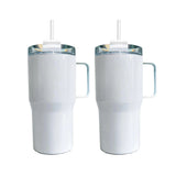 China RTS_20oz White Sublimation Handle Tumbler Kids/Student Tumblers_GGblanks