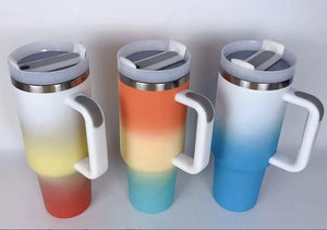 China RTS_40oz h2.0 ombre painted tumblers with handle 40oz quencher tumbler_GGblanks