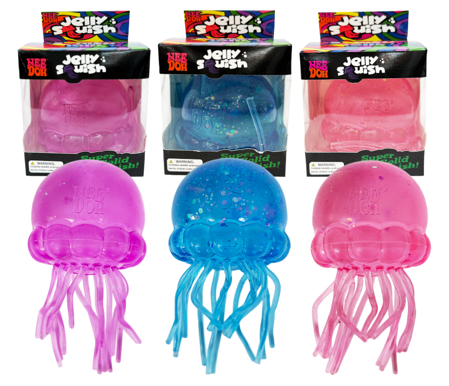 36 Pack 60 Pack NEE DOH Squeeze Decompression Jelly Fish Squishy Stres – GGblanks