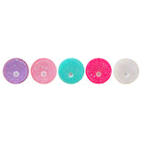 50 Pack 16oz Shimmer Glass Can With Bling Rhinestone Plastic Lids_GGblanks
