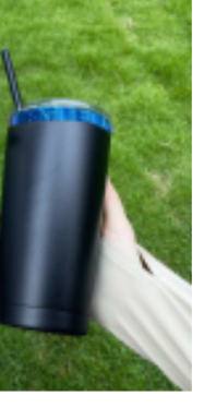 25 Pack Yeti 20oz Rainbow Plated Blue Plated Tumblers Power Coated Tumbers Car Cups Mugs with Colorful Straws_GGblanks