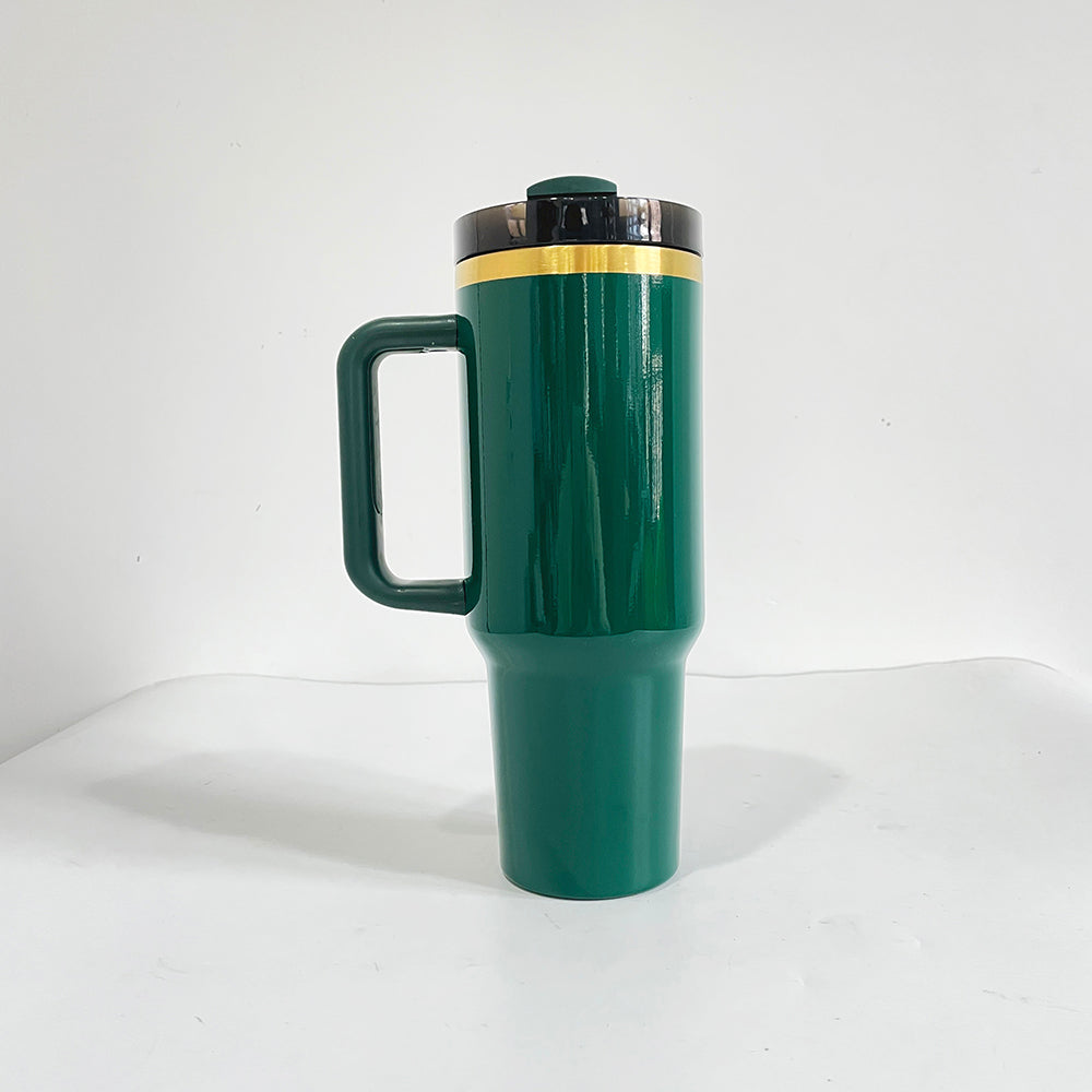China RTS_30oz 40oz H2.0 Deco-Collection-style powder coating Gold & Copper plated Tumblers 25pcs 30GLODCOPPERB_GGblanks
