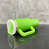 20 Pack Mirror Gold Plated Christmas Green Powder Coated H2.0 30oz 40oz Tumblers with Grinch Laser_GGblanks