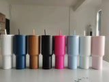China RTS_40oz powder coated Simple- Modern-style stainless steel travel tumblers 20pcs- GGblanks