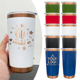 25 Pack 20oz Copper Plated Underneath Powder Coated Stainless Steel Tumbler with Magnetic Lid_GGblanks