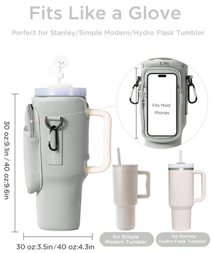 100 Pack Color Mixed China RTS Bags for 40oz Cups Clothes for Stanley Tumblers_GGblanks