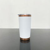 25 Pack 20oz Copper Plated Underneath Powder Coated Stainless Steel Tumbler with Magnetic Lid_GGblanks