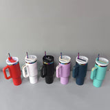 China RTS_Optional 40oz H2.0 special rainbow plated tumblers powder coat quencher tumbler 20pcs _GGblanks