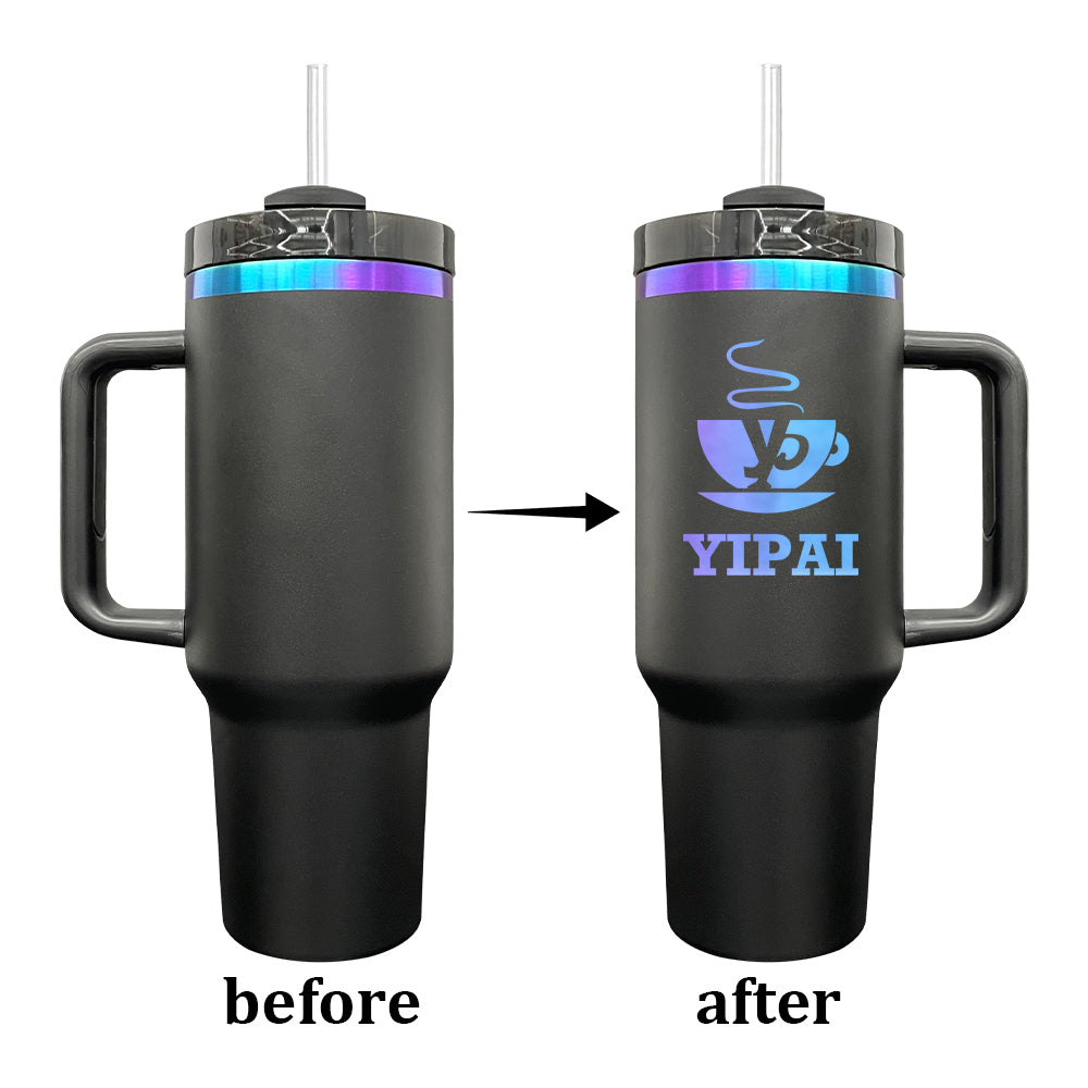 25 Pack 20oz 20 Pack 30oz 40oz Powder Coated H2.0 Purple/Blue Underneath Quencher Tumbler_GGblanks
