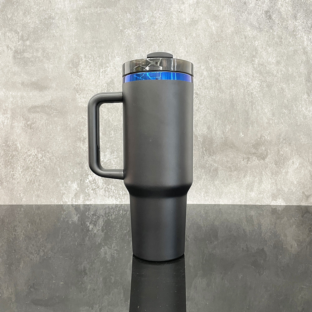 20 Pack Blue Underneath 40oz H2.0 Tumblers Blue Plated White Red Gradient Pink Blue White Black Thermos Cup for Laser Engraving_GGblanks
