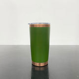 25 Pack 20oz Copper Plated Underneath Powder Coated Stainless Steel Tumbler with Magnetic Lid_GGblanks