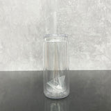 25 Pack 16oz Inner 20oz Outer Pre-Drilled Snow Globe Plastic Can with Colorful PP Lid and Plug_GGblanks