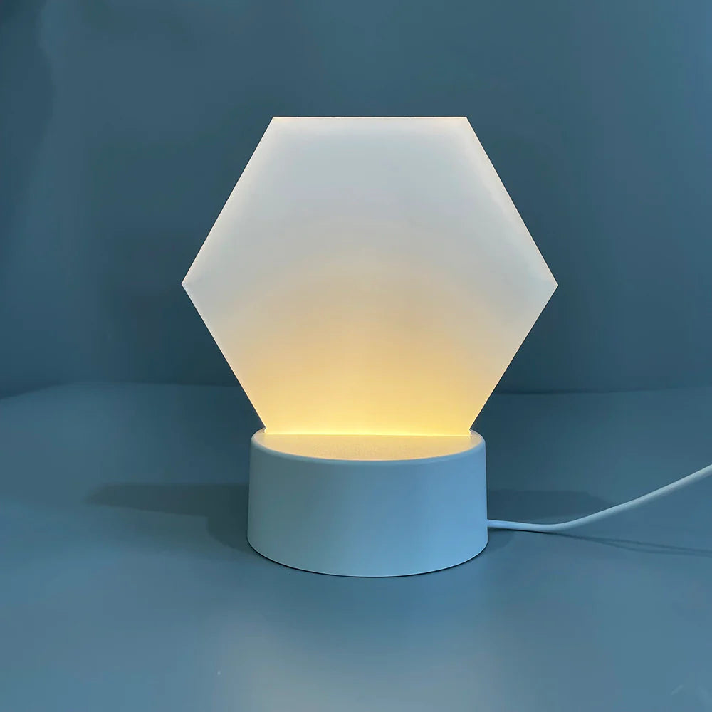 Ship from China 3-4 weeks_Sublimation Blank acrylic Night Lights 30pcs/case_GGblanks