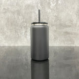 25 Pack USA RTS 16oz Stainless Steel Cans Black Plated Red Blue Black White PInk Soda Cans_GGblanks