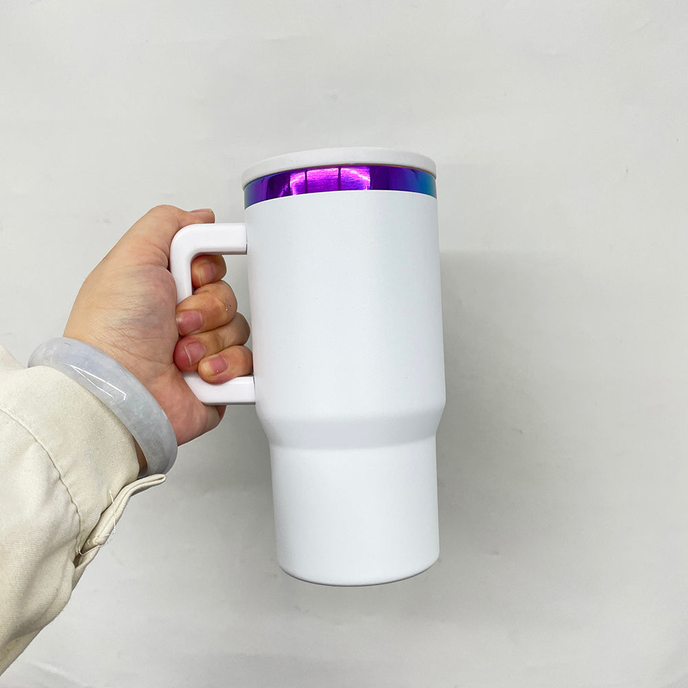 25 Pack Rainbow Underneath 20oz Kids Stainless Steel Tumblers with Leak Proof Straw Lids_GGblanks