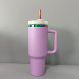 China RTS_Optional 40oz H2.0 special rainbow plated tumblers powder coat quencher tumbler 20pcs _GGblanks