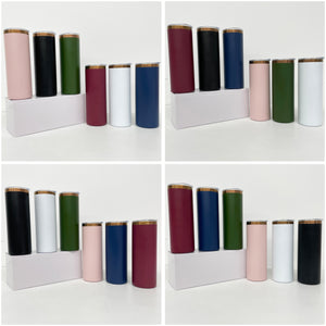 25 Pack Copper Plated 20oz Straight Tumbler for Laser Engraving_GGblanks