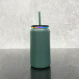 25 Pack 16oz Christmas Stainless Steel Cans Rainbow Plated Black Red Blue Green Soda Cans_GGblanks