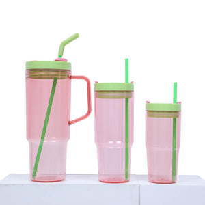 40oz 26oz 15oz Three Size Per Set 24 sets/case Plastic Cups_GGblanks