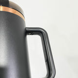 25 Pack Updated to H2.0 40oz Powder Coated Stainless Steel Tumbler Copper Plated Copper Underneath Tumbler_GGblanks