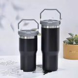 China RTS_20oz powder coat Stanley style flip straw school tumblers for laser engraving Ship from China_GGblanks