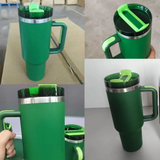 20 Pack Christmas Green Red Mix Styles Logo Designed for Xmas H2.0 40oz with 5D Print Tumblers_GGblanks