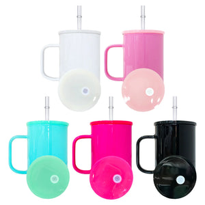 25 Pack 17oz/20oz Glass Jelly Macaron Mugs Blank Sublimation or Snow Globe_GGblanks