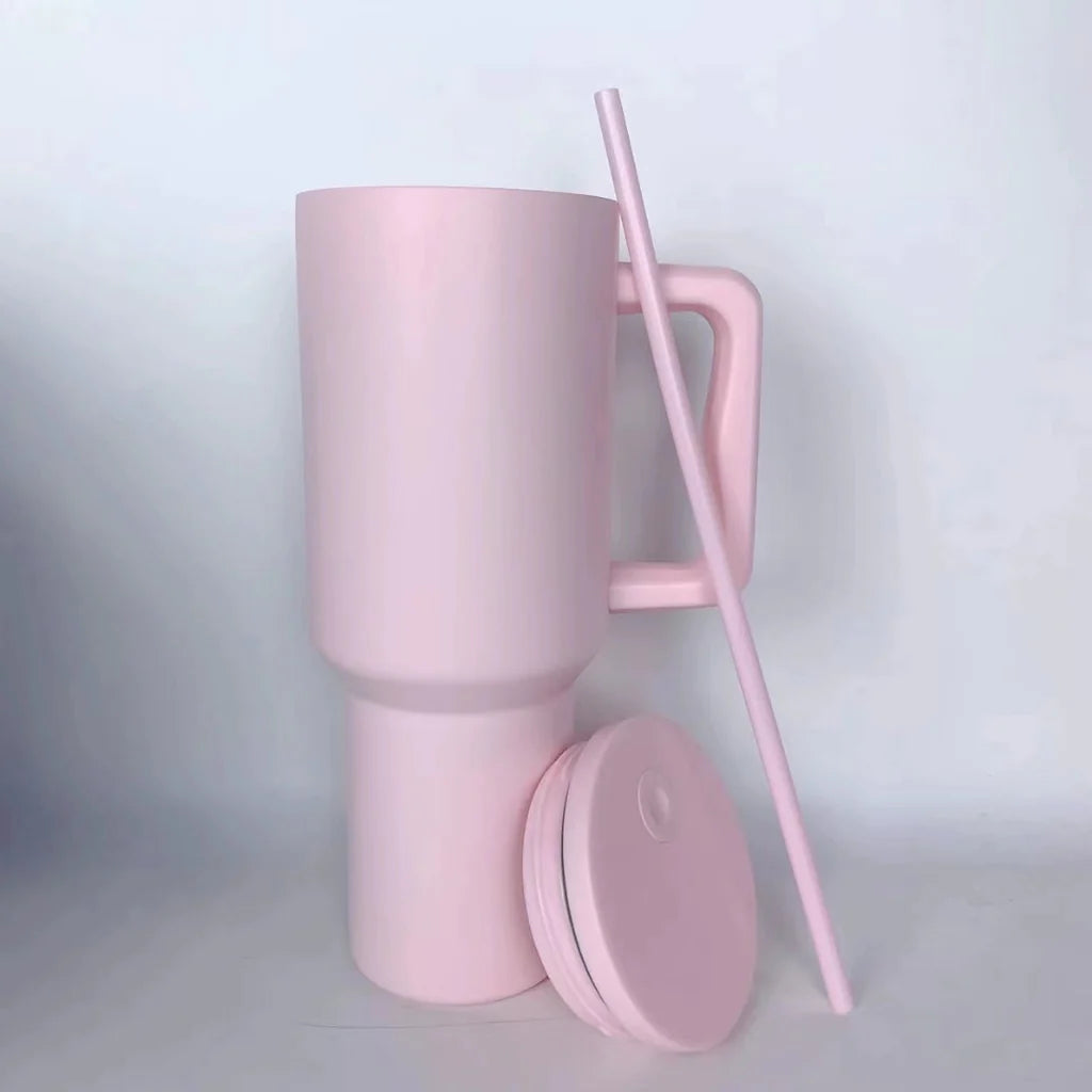 China RTS_40oz powder coated Simple- Modern-style stainless steel travel tumblers 20pcs- GGblanks