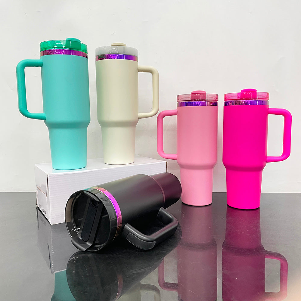 20 Pack 40oz Purple Plated Purple Underneath H2.0 Colors Quencher Tumblers_GGblanks