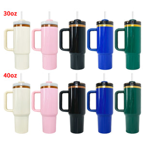 China RTS_30oz 40oz H2.0 Deco-Collection-style powder coating Gold & Copper plated Tumblers 25pcs 30GLODCOPPERB_GGblanks