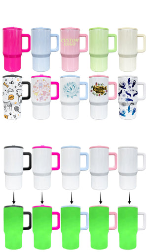 25 Pack Blank Sublimation 20oz Tumbler with Leakproof Straw Lids_GGblanks