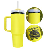 20 Pack 40oz Black Underneath Black Plated Black/Red/Pink/Blue/Light Pink/White/Yellow/Orange Tumblers for Laser Engraving_GGblanks