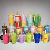 25 Pack 50 Pack 14oz Colorful Kids Tumblers School Mugs with Leak Proof Lids_GGblanks