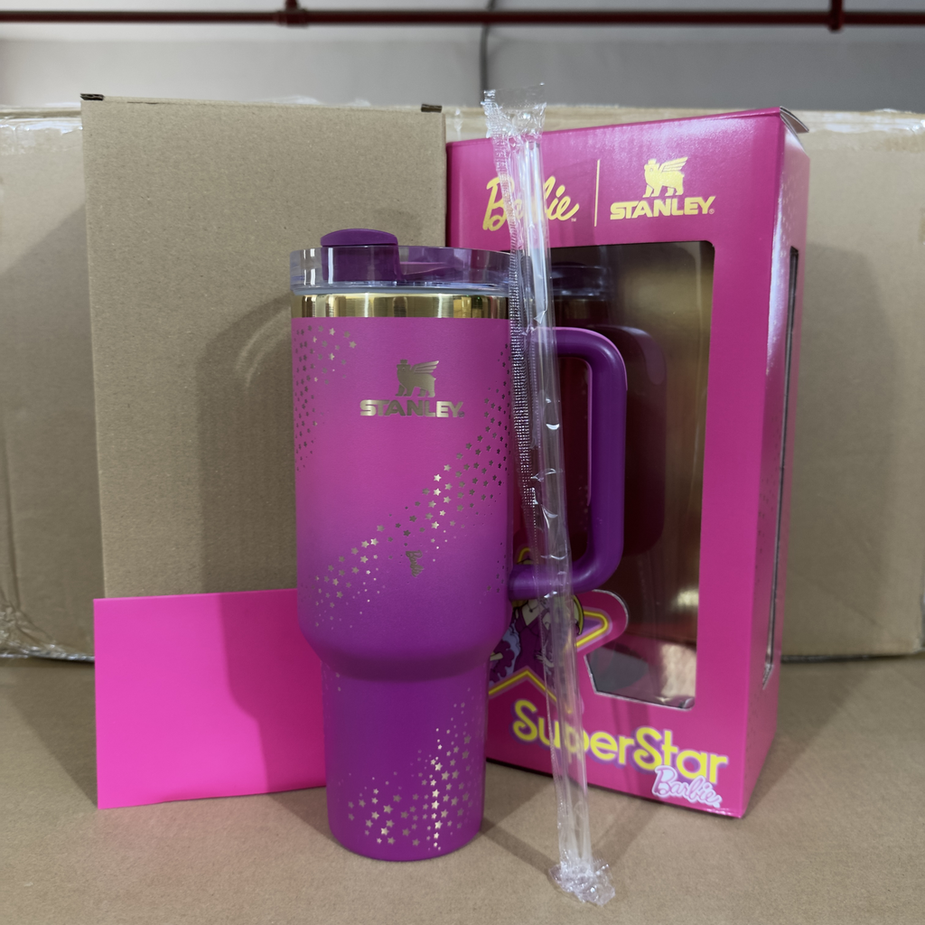 20 Pack 40oz Dream Barbie Collection Stanley-Style Quencher Tumbler_GGblanks