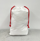 50 Pack White Blank Sublimation Christmas Gift Bags Large size Double Layers 19.6*28inch_GGblanks